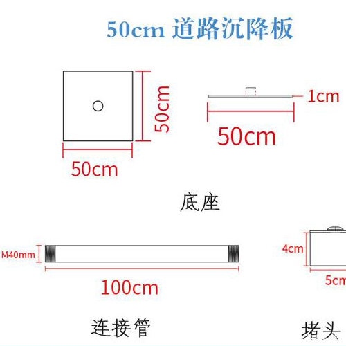 陇南沉降板规格型号如何选择？